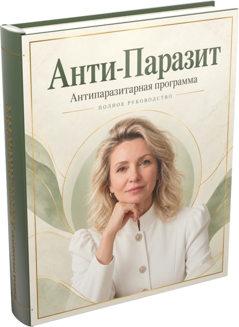 Книга «Анти-Паразит» в твёрдом переплёте